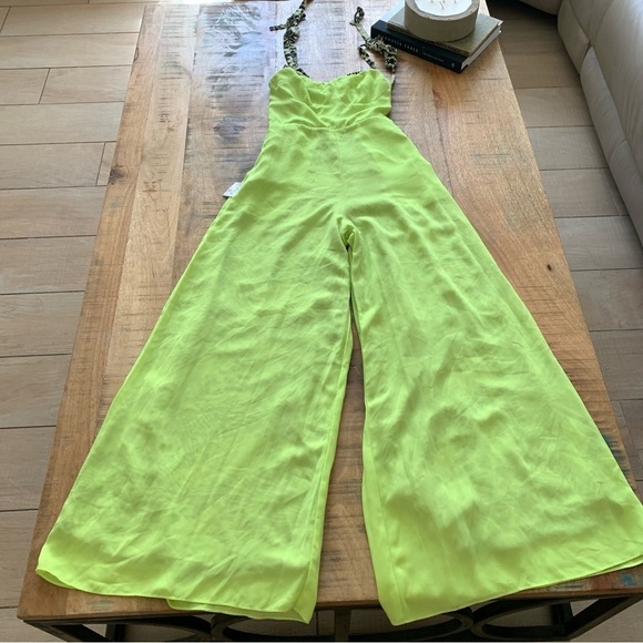 Fame & Partners Suraya Safari Citrus Jumpsuit Size 0 - Picture 6 of 16